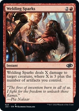Welding Sparks [Jumpstart 2022] MTG Single Magic: The Gathering  | Multizone: Comics And Games