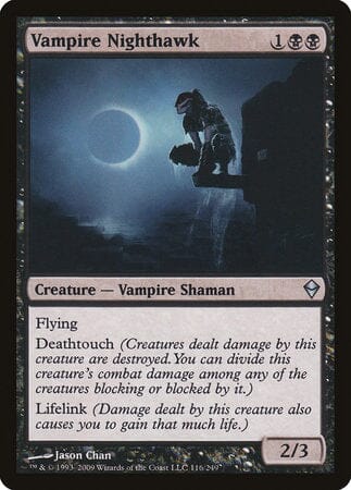 Vampire Nighthawk [Zendikar] MTG Single Magic: The Gathering  | Multizone: Comics And Games