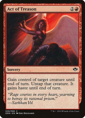 Act of Treason [Duel Decks: Speed vs. Cunning] MTG Single Magic: The Gathering  | Multizone: Comics And Games