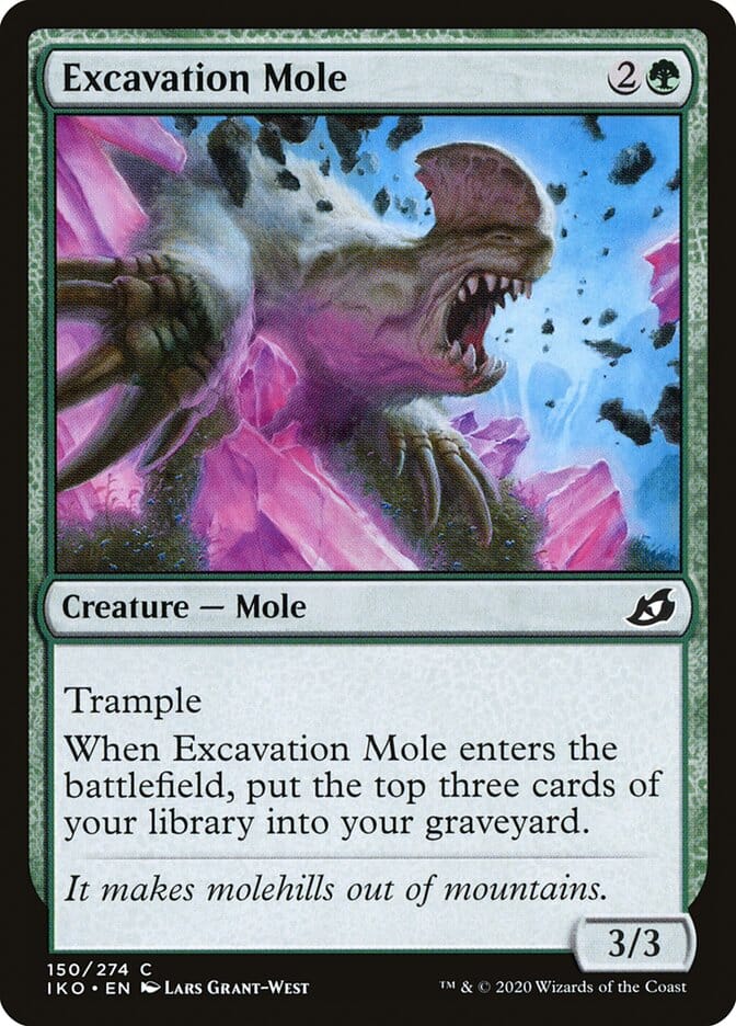 Excavation Mole [Ikoria: Lair of Behemoths] MTG Single Magic: The Gathering  | Multizone: Comics And Games