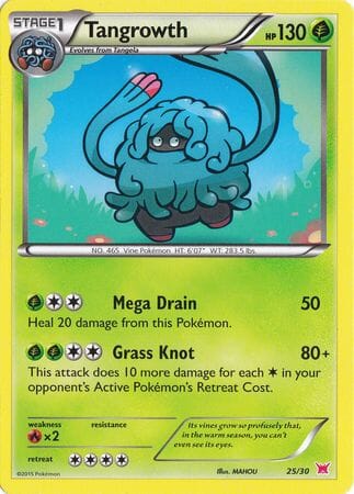 Tangrowth (25/30) [XY: Trainer Kit 2 - Latias] Pokemon Single Pokémon  | Multizone: Comics And Games