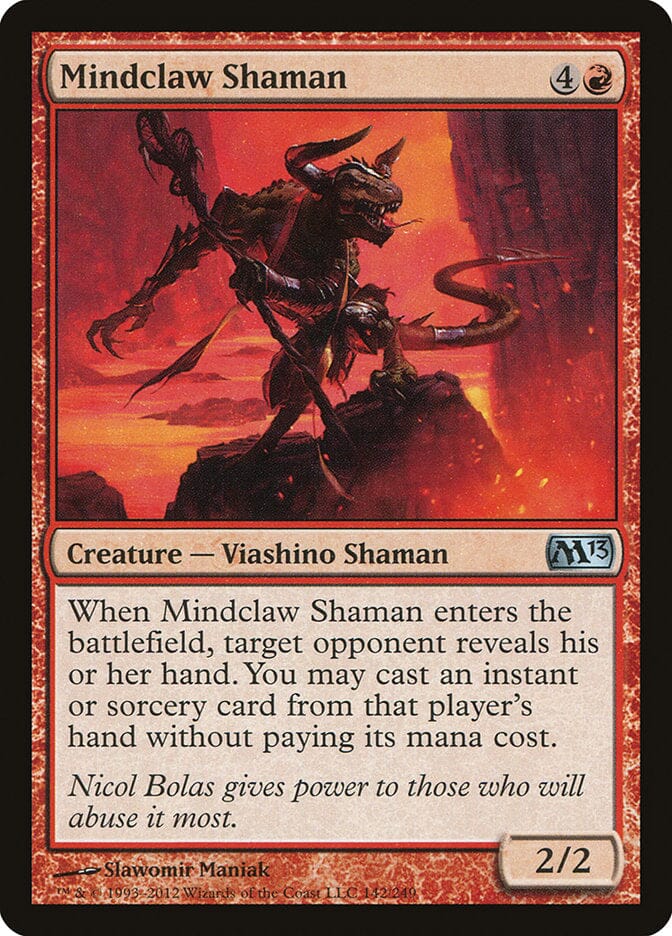 Mindclaw Shaman [Magic 2013] MTG Single Magic: The Gathering  | Multizone: Comics And Games