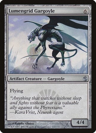 Lumengrid Gargoyle [Mirrodin Besieged] MTG Single Magic: The Gathering  | Multizone: Comics And Games