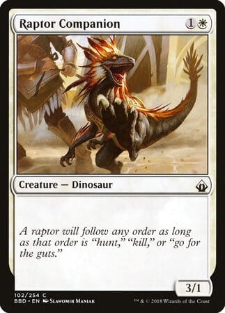 Raptor Companion [Battlebond] MTG Single Magic: The Gathering  | Multizone: Comics And Games