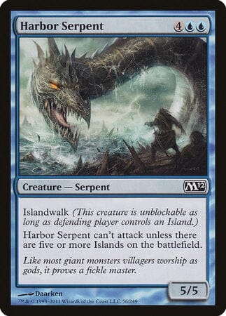 Harbor Serpent [Magic 2012] MTG Single Magic: The Gathering  | Multizone: Comics And Games