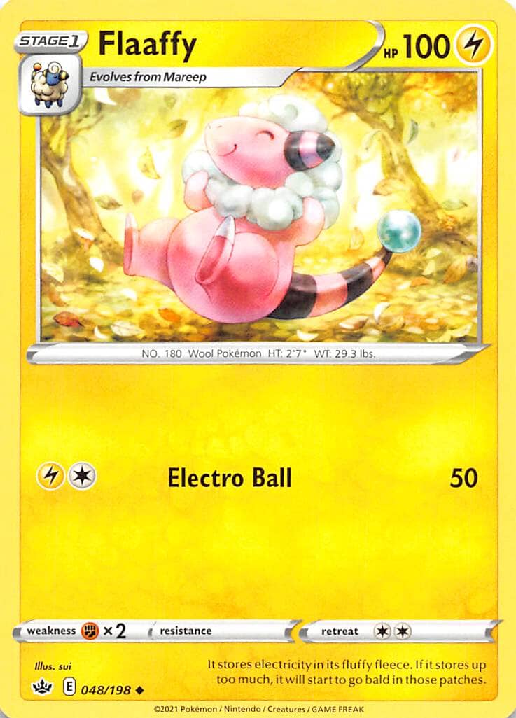 Flaaffy (048/198) [Sword & Shield: Chilling Reign] Pokemon Single Pokémon  | Multizone: Comics And Games