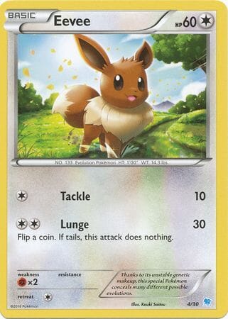 Eevee (4/30) [XY: Trainer Kit 3 - Suicune] Pokemon Single Pokémon  | Multizone: Comics And Games