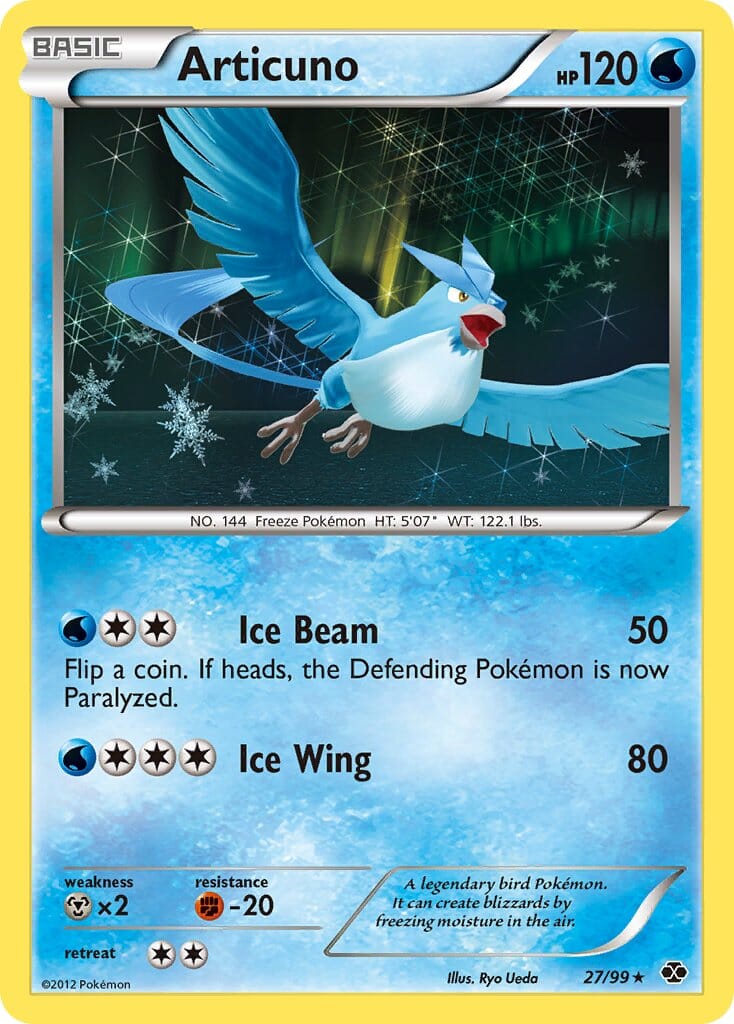 Articuno (27/99) (Blister Exclusive) [Black & White: Next Destinies] Pokemon Single Pokémon  | Multizone: Comics And Games