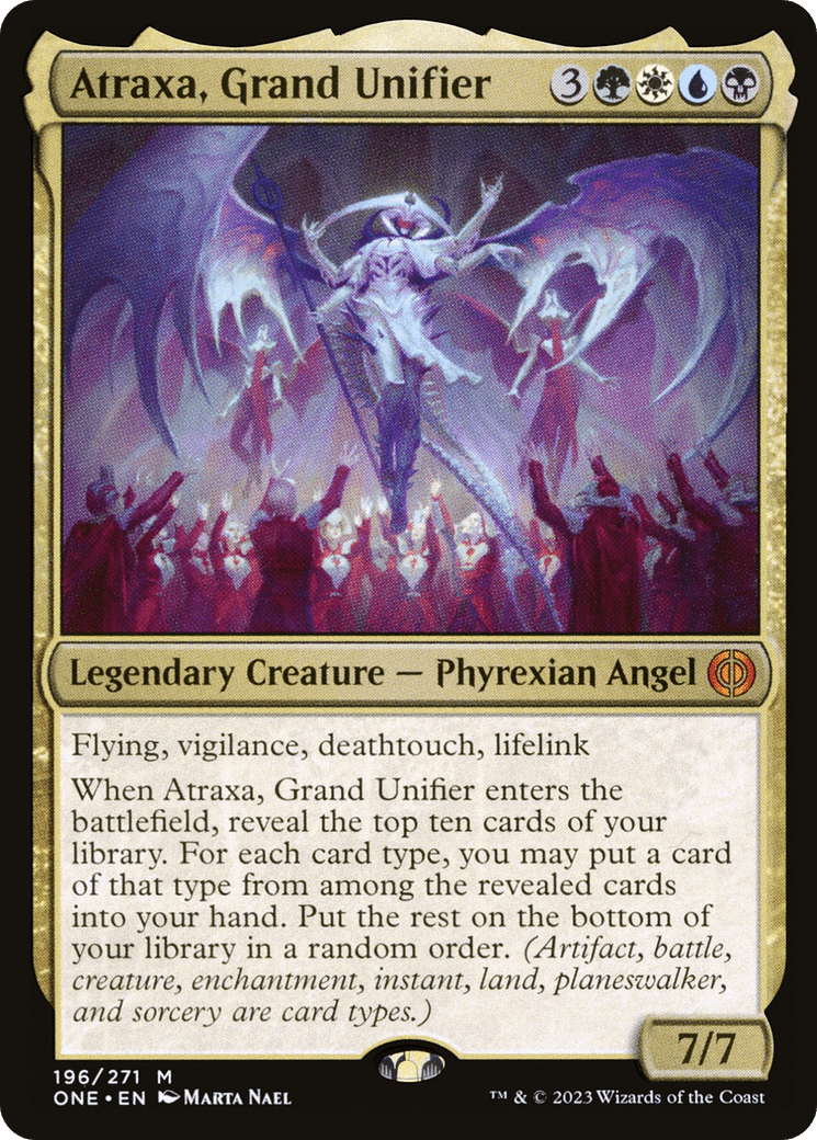 Atraxa, Grand Unifier [Phyrexia: All Will Be One] MTG Single Magic: The Gathering  | Multizone: Comics And Games