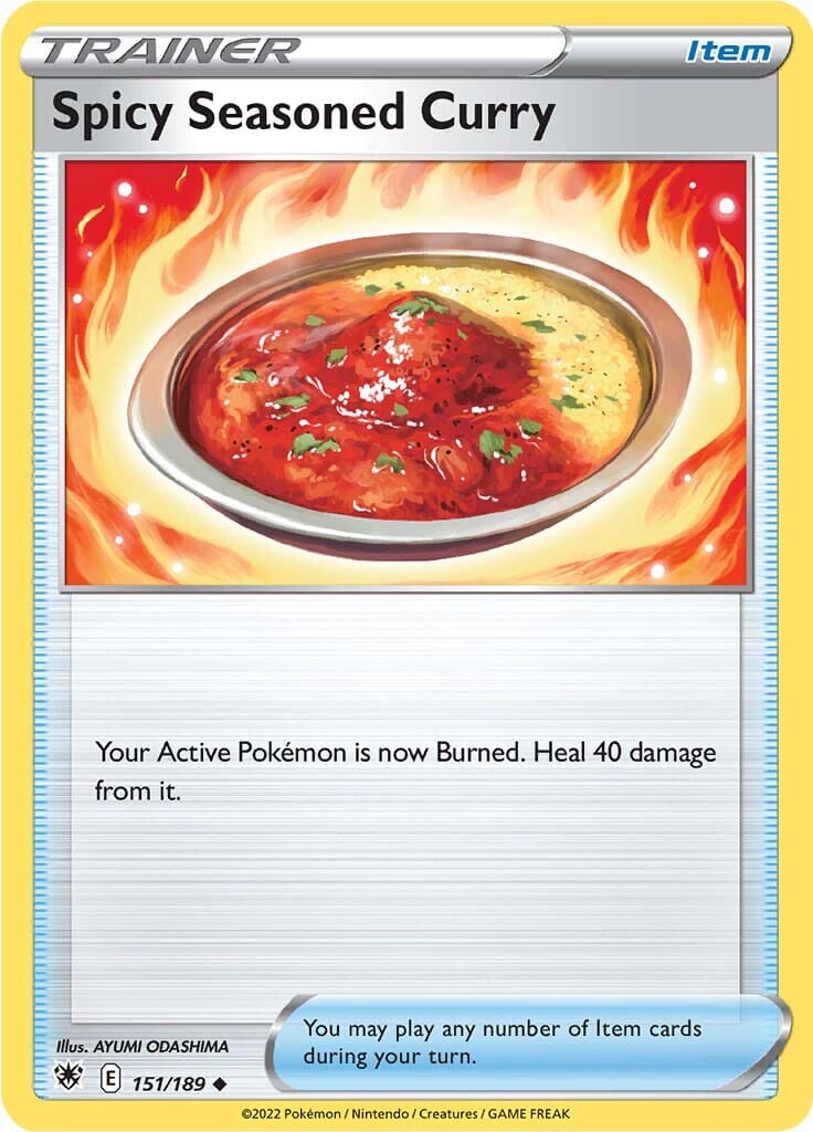 Spicy Seasoned Curry (151/189) [Sword & Shield: Astral Radiance] Pokemon Single Pokémon  | Multizone: Comics And Games
