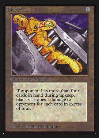 Black Vise (IE) [Intl. Collectors’ Edition] MTG Single Magic: The Gathering  | Multizone: Comics And Games