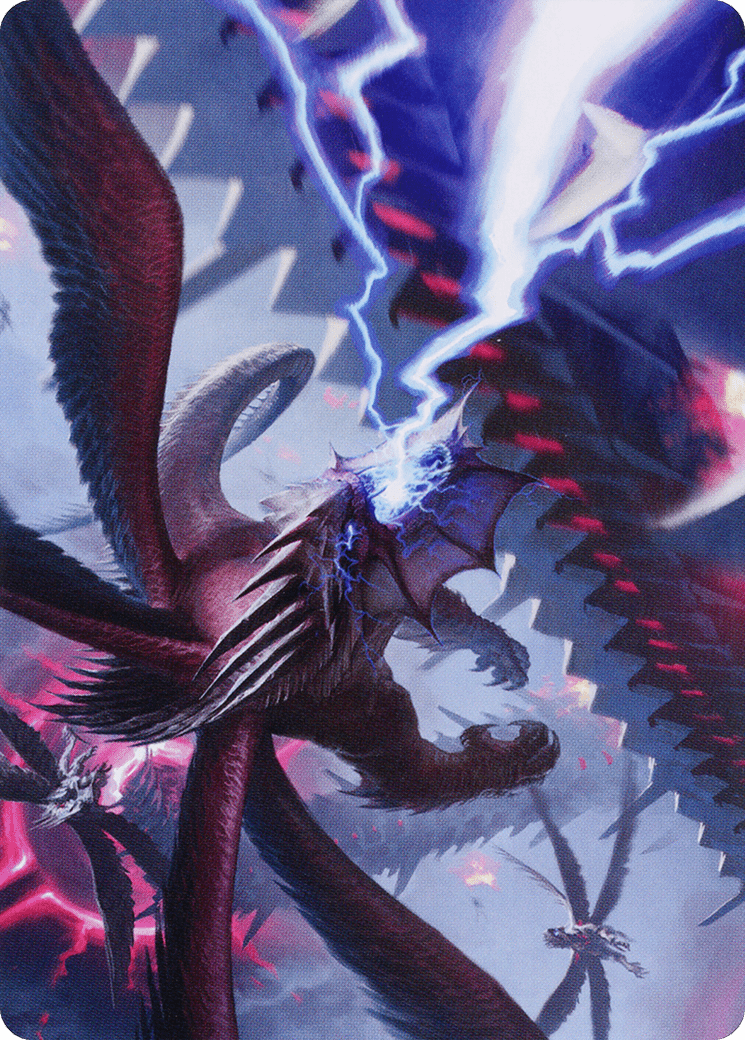 Defiant Thundermaw Art Card [March of the Machine Art Series] MTG Single Magic: The Gathering  | Multizone: Comics And Games
