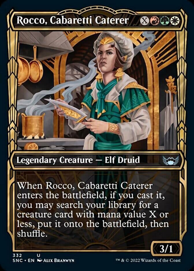 Rocco, Cabaretti Caterer (Showcase Golden Age) [Streets of New Capenna] MTG Single Magic: The Gathering  | Multizone: Comics And Games