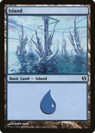 Island (77) [Duel Decks: Elspeth vs. Tezzeret] MTG Single Magic: The Gathering  | Multizone: Comics And Games