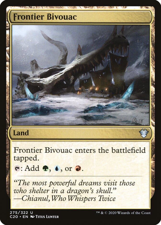 Frontier Bivouac [Commander 2020] MTG Single Magic: The Gathering  | Multizone: Comics And Games