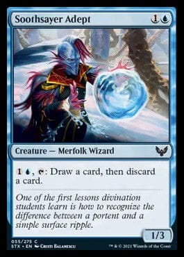 Soothsayer Adept [Strixhaven: School of Mages] MTG Single Magic: The Gathering  | Multizone: Comics And Games