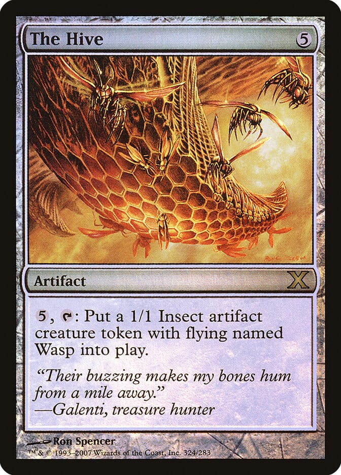 The Hive (Premium Foil) [Tenth Edition] MTG Single Magic: The Gathering  | Multizone: Comics And Games