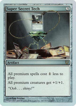 Super Secret Tech [Unhinged] MTG Single Magic: The Gathering  | Multizone: Comics And Games