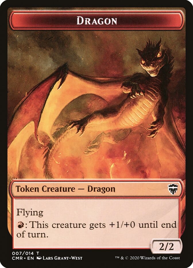Dragon // Treasure Token [Commander Legends Tokens] MTG Single Magic: The Gathering  | Multizone: Comics And Games