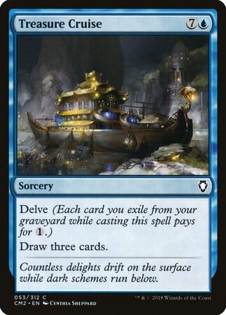 Treasure Cruise [Commander Anthology Volume II] MTG Single Magic: The Gathering  | Multizone: Comics And Games