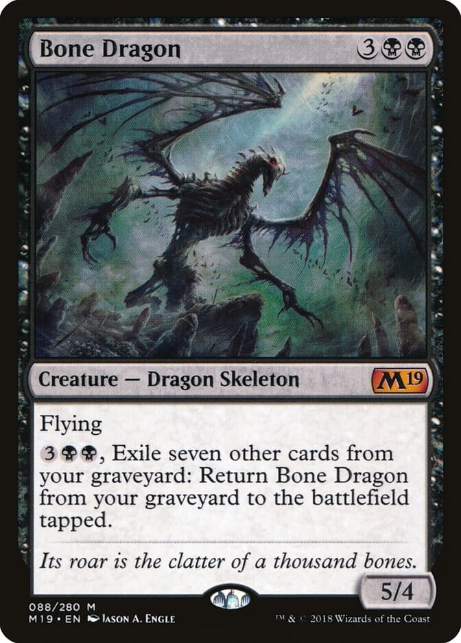 Bone Dragon [Core Set 2019] MTG Single Magic: The Gathering  | Multizone: Comics And Games