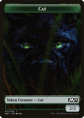 Beast // Cat (011) Double-sided Token [Core Set 2021 Tokens] MTG Single Magic: The Gathering  | Multizone: Comics And Games
