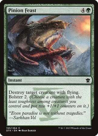 Pinion Feast [Dragons of Tarkir] MTG Single Magic: The Gathering  | Multizone: Comics And Games