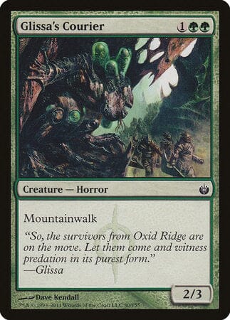 Glissa's Courier [Mirrodin Besieged] MTG Single Magic: The Gathering  | Multizone: Comics And Games