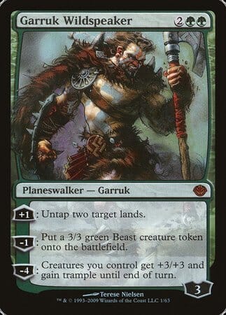 Garruk Wildspeaker [Duel Decks: Garruk vs. Liliana] MTG Single Magic: The Gathering  | Multizone: Comics And Games