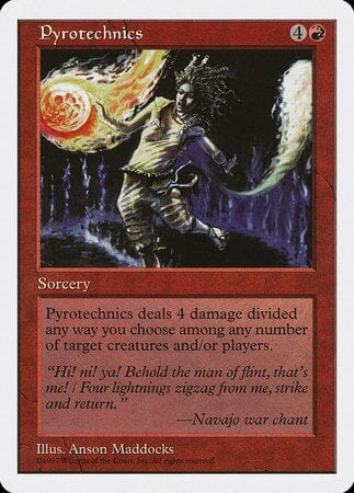 Pyrotechnics [Fifth Edition] MTG Single Magic: The Gathering  | Multizone: Comics And Games