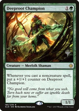 Deeproot Champion [Ixalan Promos] MTG Single Magic: The Gathering  | Multizone: Comics And Games