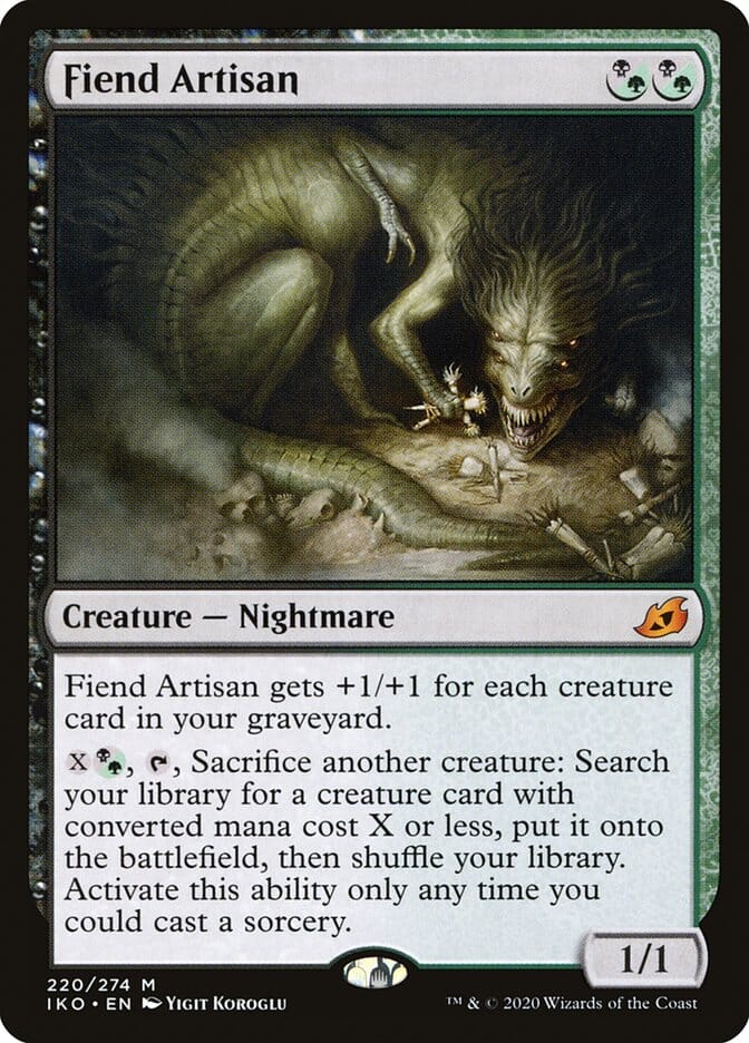 Fiend Artisan [Ikoria: Lair of Behemoths] MTG Single Magic: The Gathering  | Multizone: Comics And Games