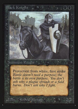 Black Knight (CE) [Collectors’ Edition] MTG Single Magic: The Gathering  | Multizone: Comics And Games