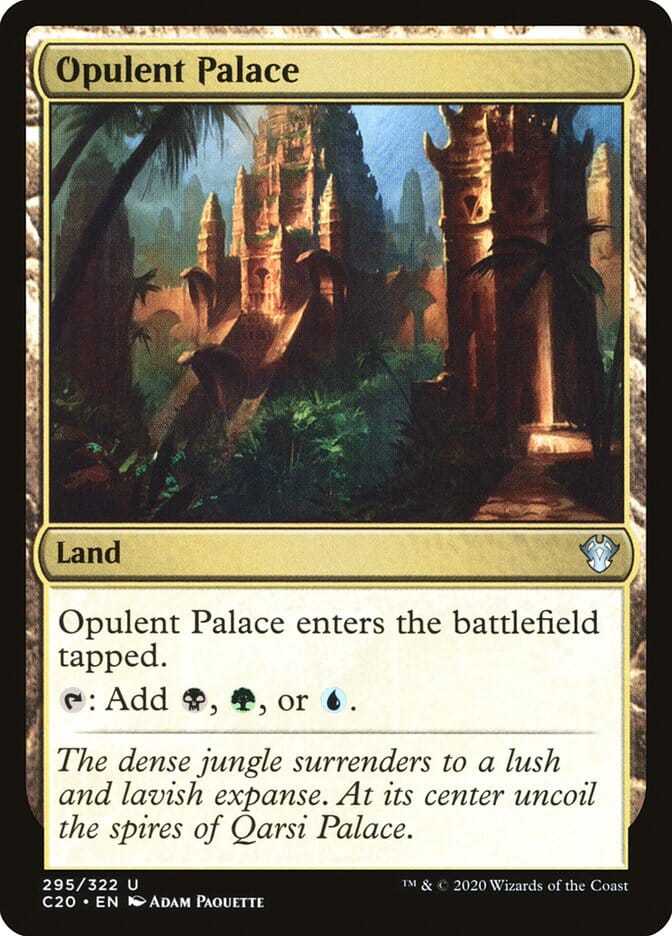 Opulent Palace [Commander 2020] MTG Single Magic: The Gathering  | Multizone: Comics And Games
