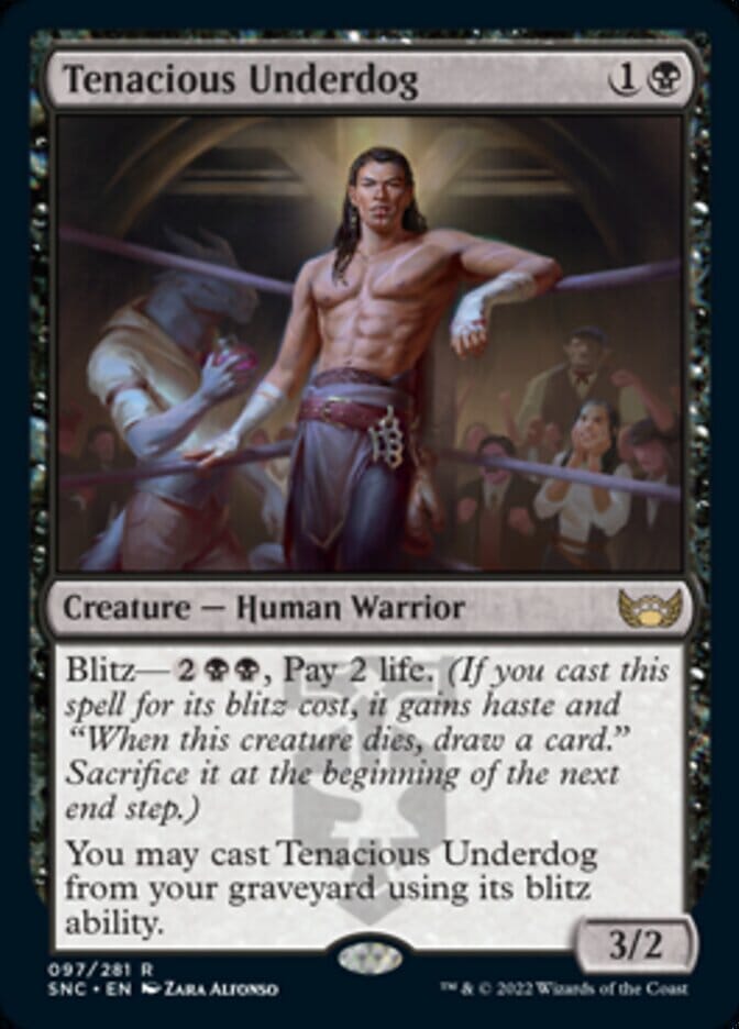 Tenacious Underdog [Streets of New Capenna] MTG Single Magic: The Gathering  | Multizone: Comics And Games