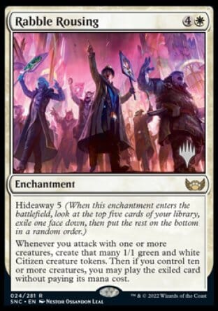 Rabble Rousing (Promo Pack) [Streets of New Capenna Promos] MTG Single Magic: The Gathering  | Multizone: Comics And Games