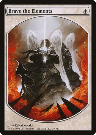 Brave the Elements [Magic Player Rewards 2011] MTG Single Magic: The Gathering  | Multizone: Comics And Games