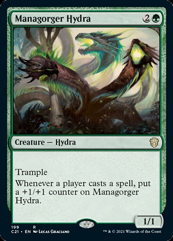 Managorger Hydra [Commander 2021] MTG Single Magic: The Gathering  | Multizone: Comics And Games