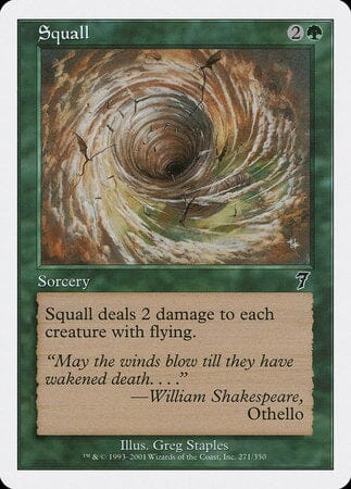 Squall [Seventh Edition] MTG Single Magic: The Gathering  | Multizone: Comics And Games