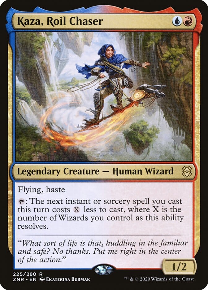 Kaza, Roil Chaser (Promo Pack) [Zendikar Rising Promos] MTG Single Magic: The Gathering  | Multizone: Comics And Games