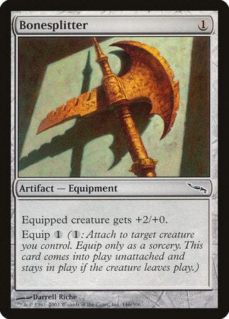 Bonesplitter [Mirrodin] MTG Single Magic: The Gathering  | Multizone: Comics And Games