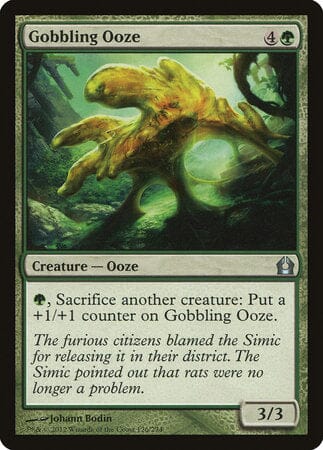 Gobbling Ooze [Return to Ravnica] MTG Single Magic: The Gathering  | Multizone: Comics And Games