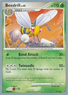 Beedrill LV.41 (13/106) (Luxdrill - Stephen Silvestro) [World Championships 2009] Pokemon Single Pokémon  | Multizone: Comics And Games