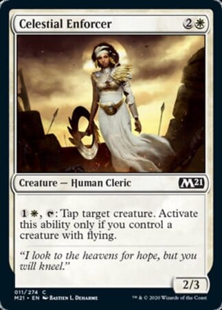 Celestial Enforcer [Core Set 2021] MTG Single Magic: The Gathering  | Multizone: Comics And Games