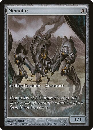 Memnite [Scars of Mirrodin Promos] MTG Single Magic: The Gathering  | Multizone: Comics And Games