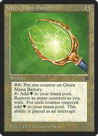 Green Mana Battery [Legends] MTG Single Magic: The Gathering  | Multizone: Comics And Games
