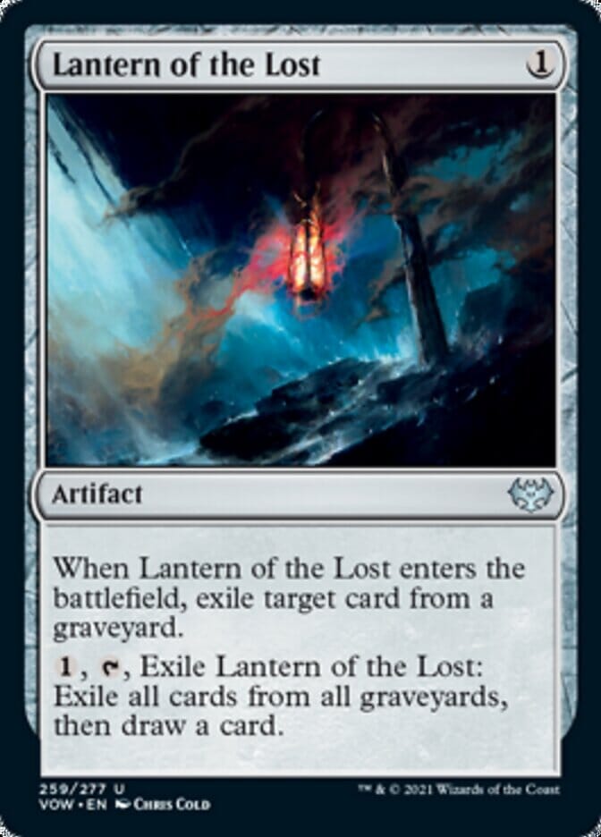 Lantern of the Lost [Innistrad: Crimson Vow] MTG Single Magic: The Gathering  | Multizone: Comics And Games