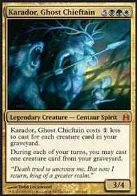 Karador, Ghost Chieftain [Commander 2011] MTG Single Magic: The Gathering  | Multizone: Comics And Games