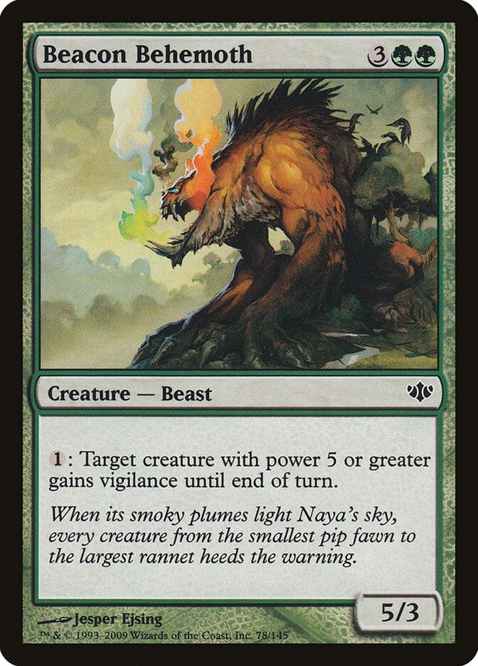Beacon Behemoth [Conflux] MTG Single Magic: The Gathering  | Multizone: Comics And Games