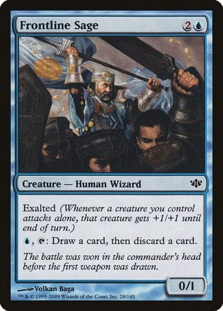 Frontline Sage [Conflux] MTG Single Magic: The Gathering  | Multizone: Comics And Games